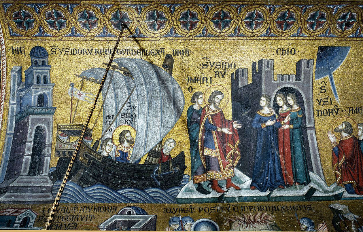 Bizánci építészet: Khioszi Szent Izidor élete alkotó: Byzantine