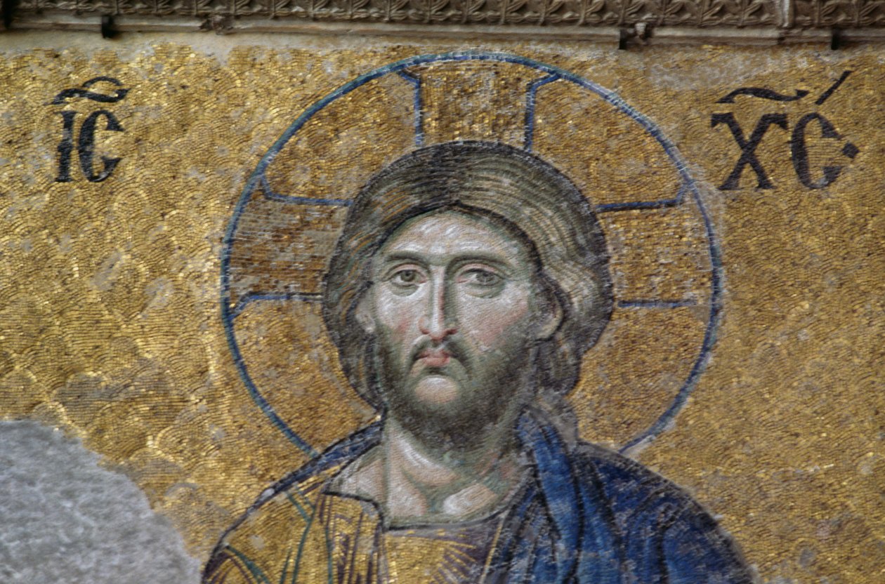 Deesis Christ a Hagia Sophiában (mozaik) alkotó: Byzantine