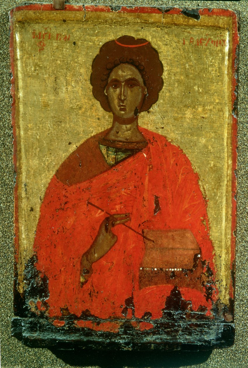 Nikomediai Szent Pantaleon ikonja (i.sz. 305) alkotó: Byzantine