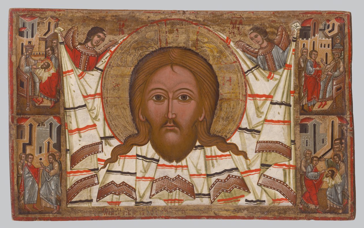 Mandilion ikon, 1500-50 alkotó: Byzantine