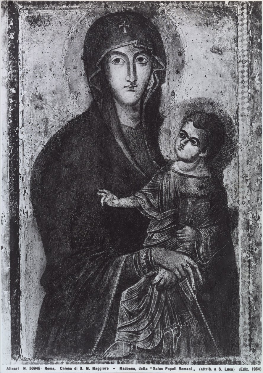 Salus Populi Romani (tempera a panelen) alkotó: Byzantine Byzantine