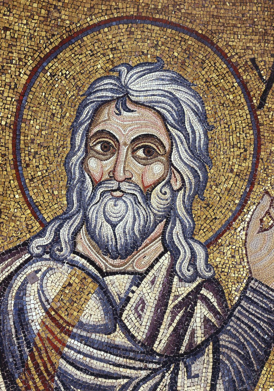 Ézsaiás próféta belső mozaikok részlete a Szent Márk-bazilikában, XII. század alkotó: Byzantine Byzantine