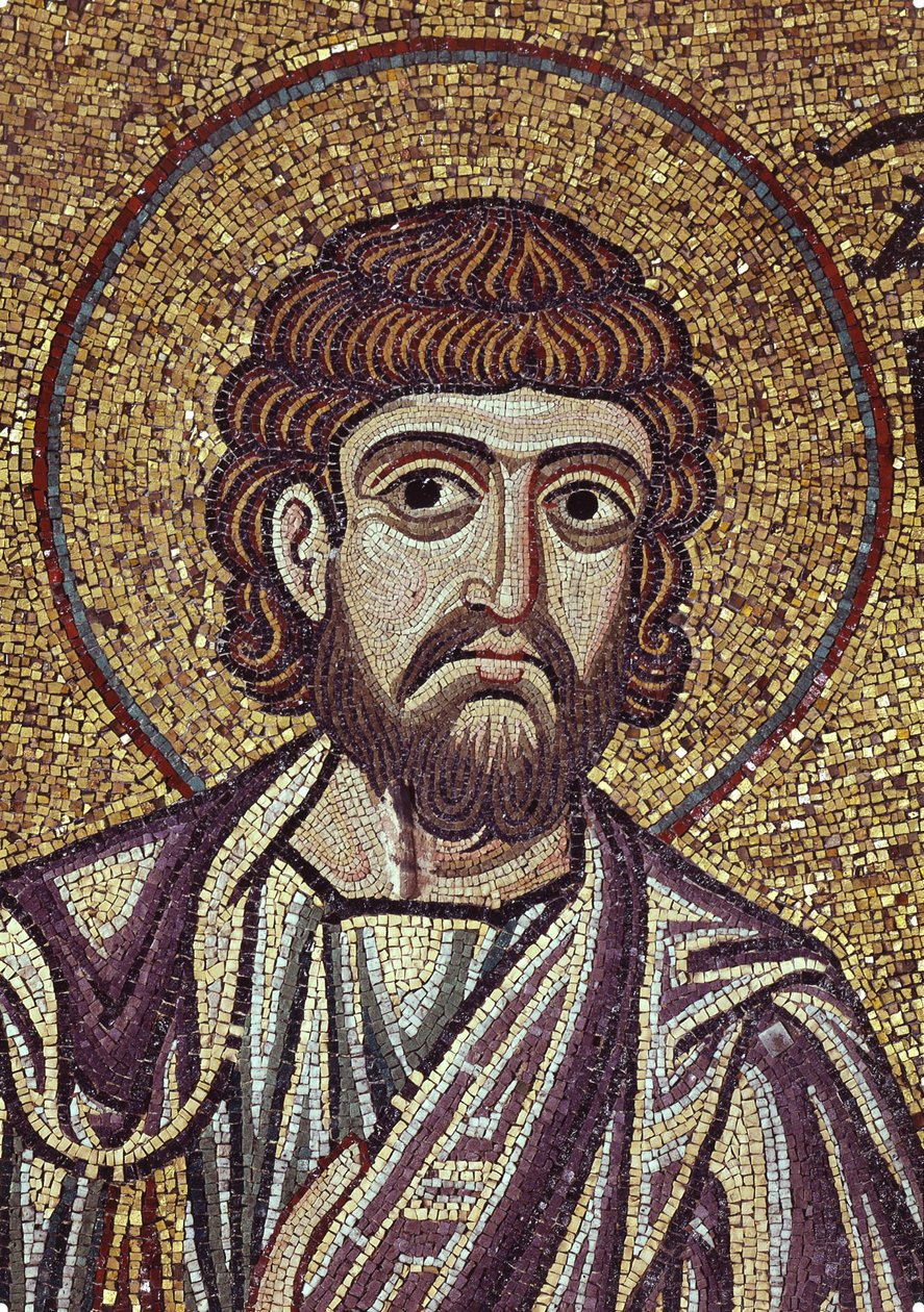 Zakariás próféta belső mozaikok részlete a Szent Márk-bazilikában, XII. század alkotó: Byzantine Byzantine