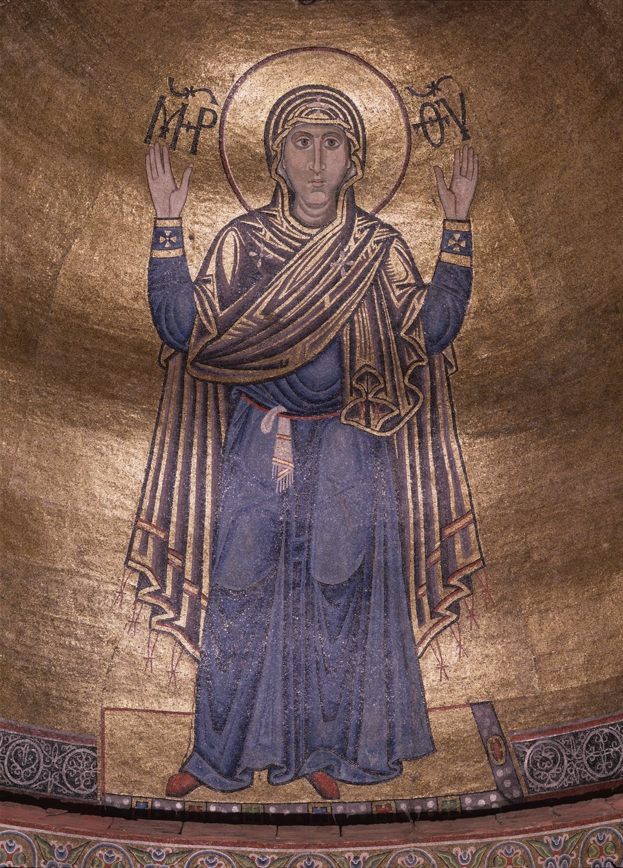 The Virgin Orans, c. 1037 alkotó: Byzantine Byzantine