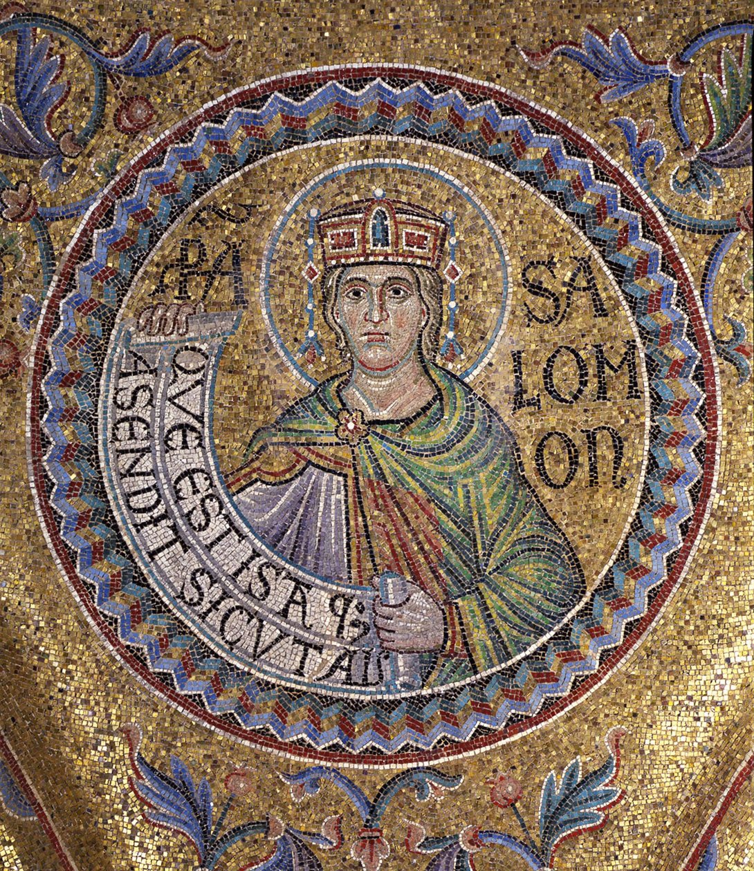 Salamon király belső mozaikrészlet a Szent Márk-bazilikában, 13. század alkotó: Byzantine Byzantine