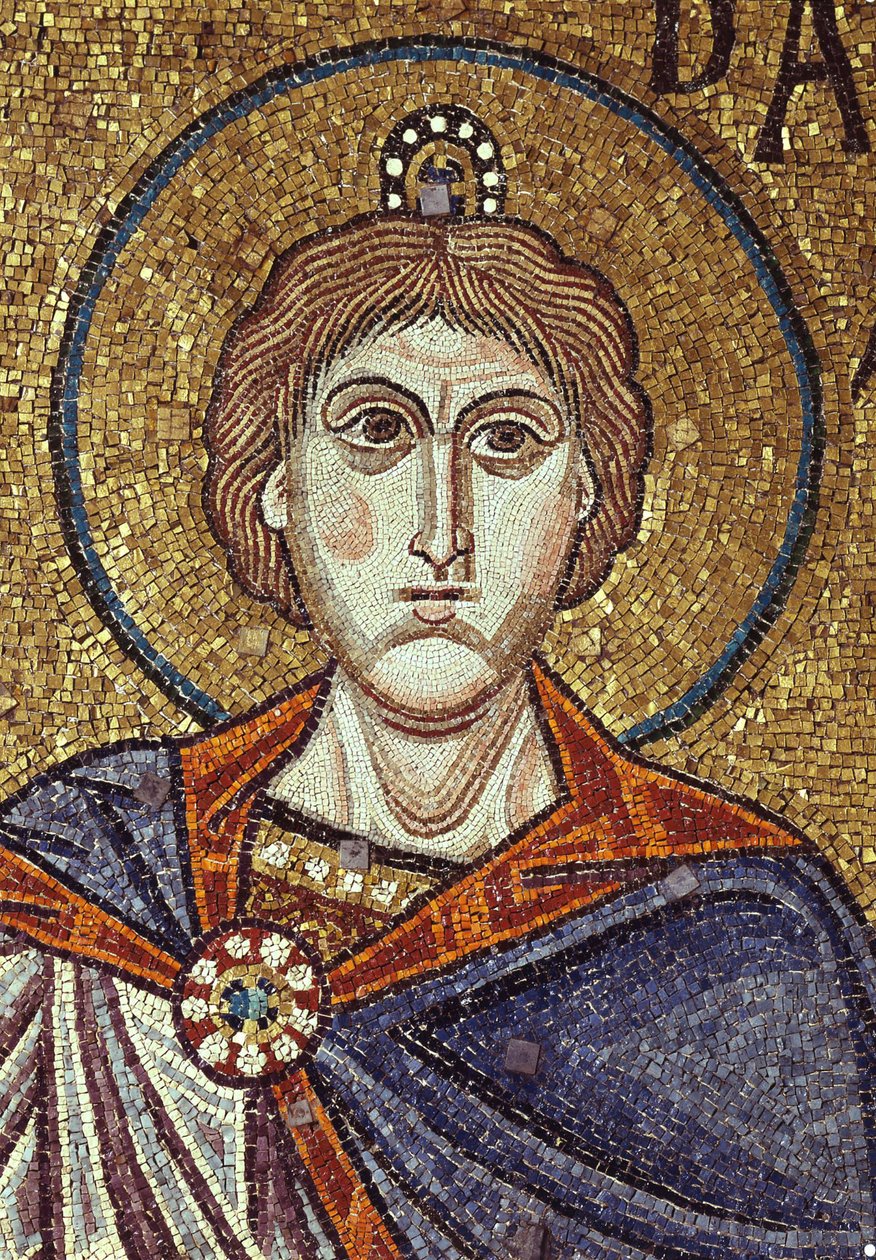 Dániel próféta belső mozaikok részlete a Szent Márk-bazilikában, XII. század alkotó: Byzantine Byzantine