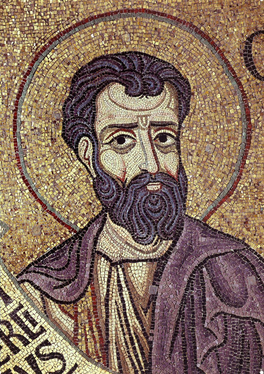 Hóseás próféta belső mozaikok részlete a Szent Márk-bazilikában, XII. század alkotó: Byzantine Byzantine