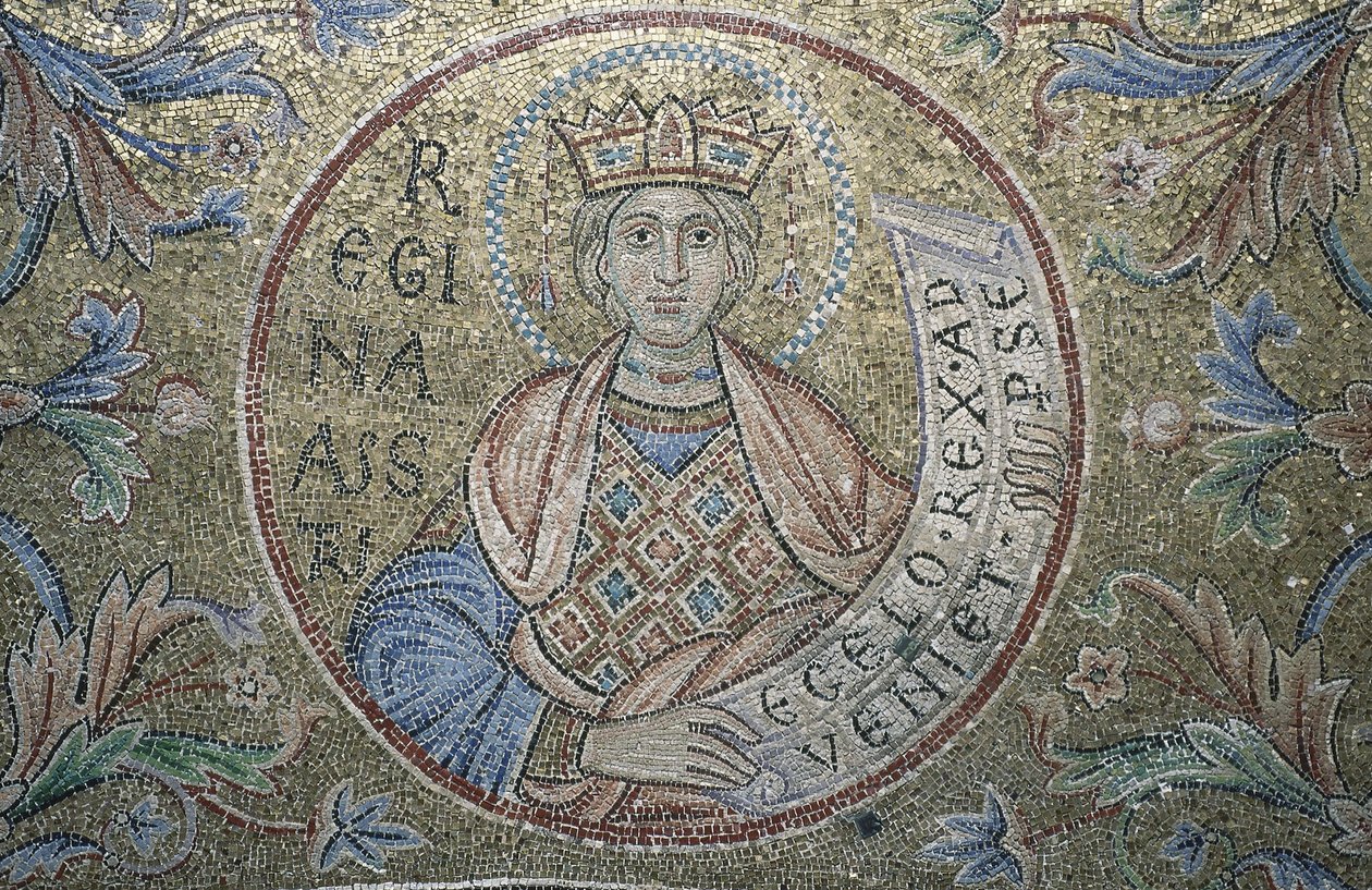 Sába királynője belső mozaikok részlete a Szent Márk-bazilikában, 13. század alkotó: Byzantine Byzantine