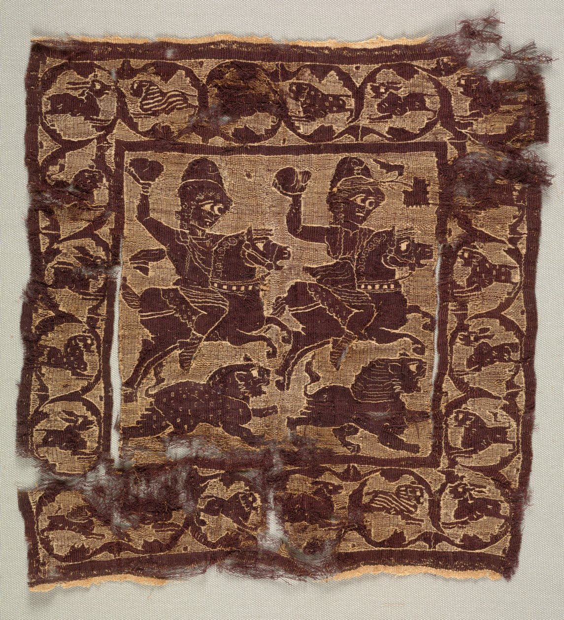 Dísznégyzet tunikából alkotó: Byzantine PeriodEgyptian