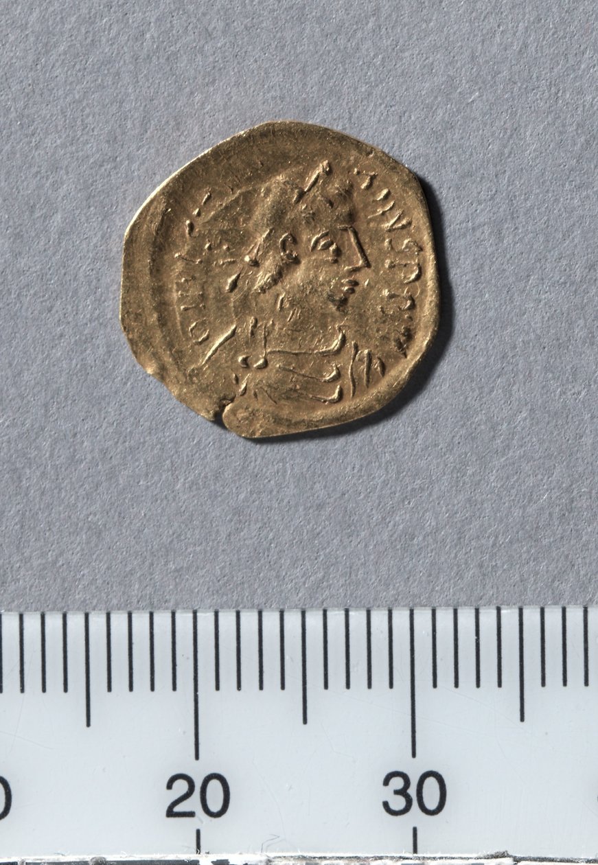 I. Justinianus fél Tremissis, Konstantinápoly, 527-565 (arany) alkotó: Byzantine School