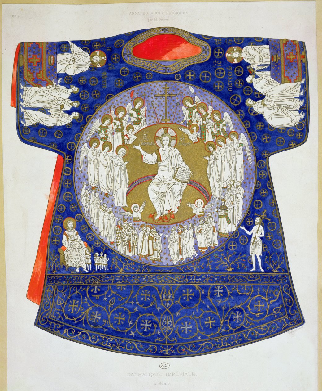 Birodalmi dalmatika, 900 körül alkotó: Byzantine School