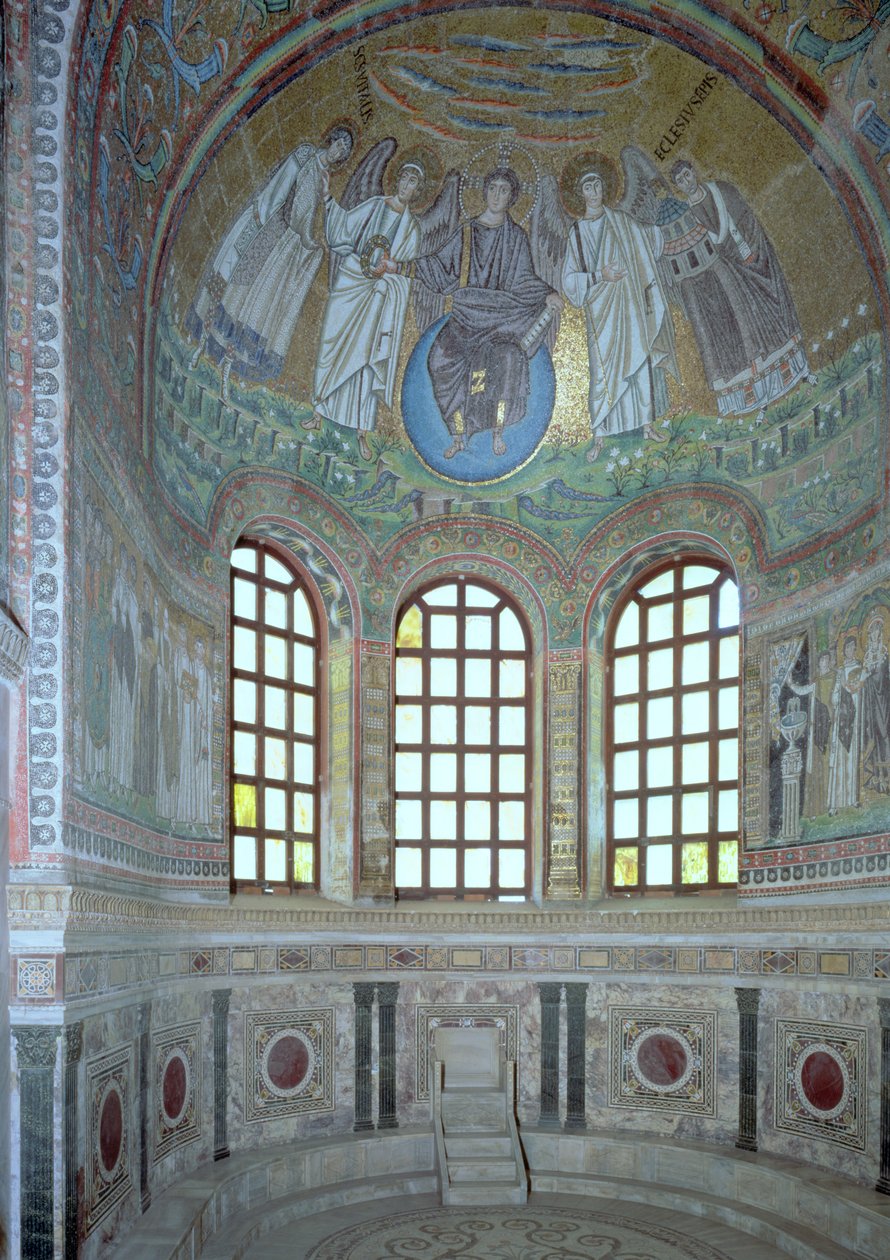 Az apszis belseje, 6. század alkotó: Byzantine School