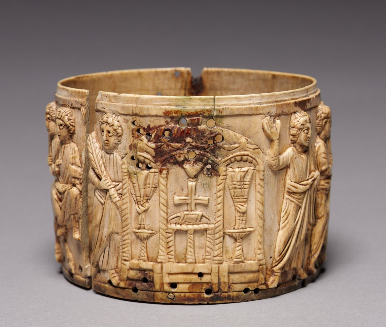 Ivory Pyx alkotó: Byzantine School