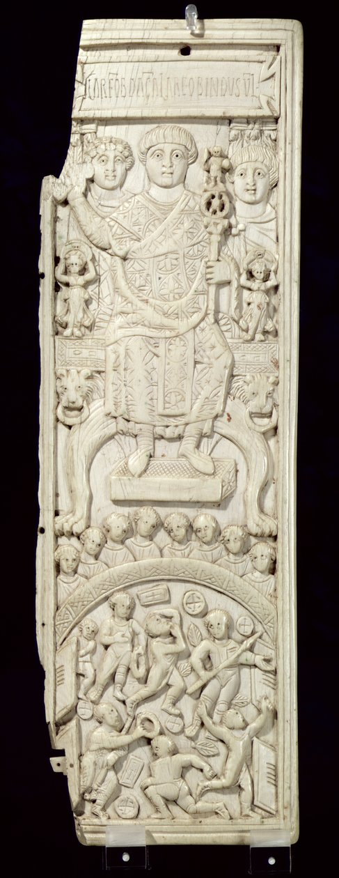 Panel Areobindus konzul diptichonjából, Konstantinápoly, i.sz. 506 (lásd még: 199108) alkotó: Byzantine School