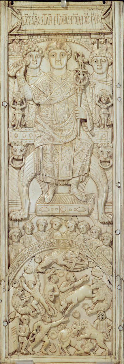 Panel Areobindus konzul diptichonjából, Konstantinápoly, i.sz. 506 (lásd még: 224964) alkotó: Byzantine School