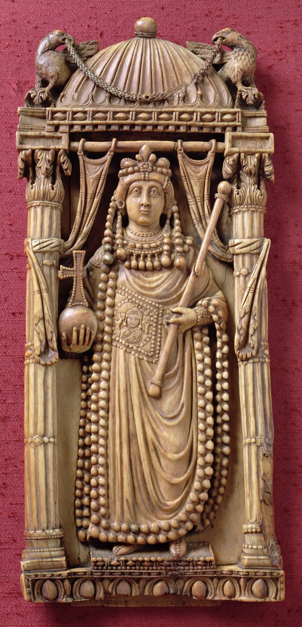 Császárnő domborműve, i.sz. 500 körül alkotó: Byzantine School