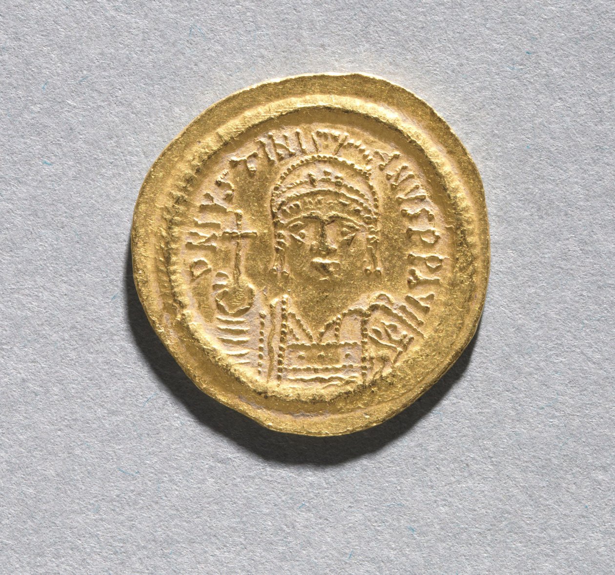 I. Justinianus Solidusa alkotó: Byzantine School