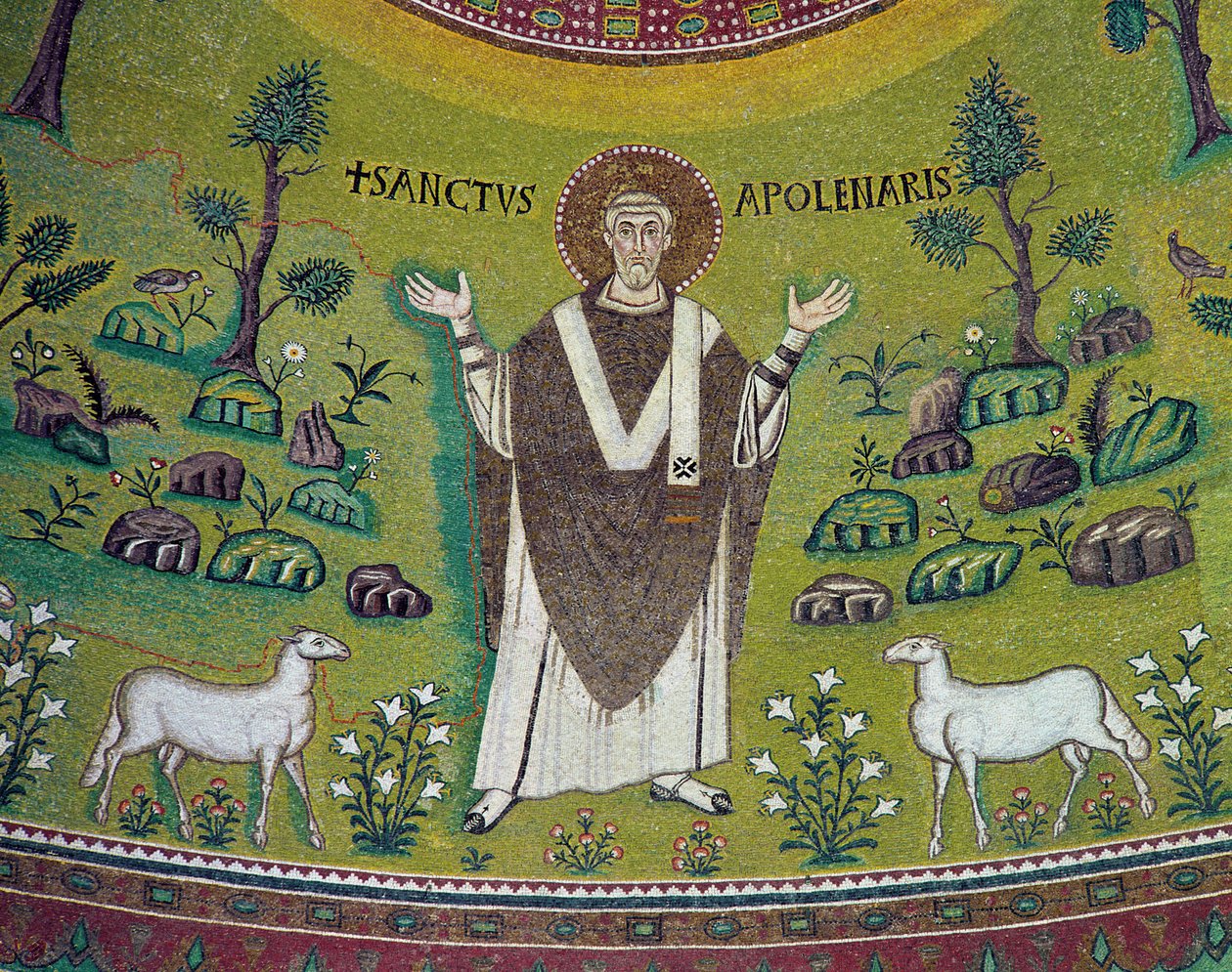 St. Apollinare (i.e. 79) (mozaik) alkotó: Byzantine School