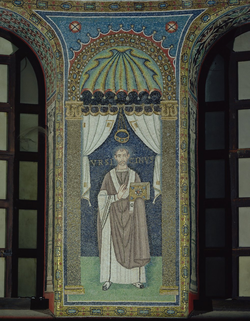 Ursicino, Ravenna püspöke (mozaik) alkotó: Byzantine School