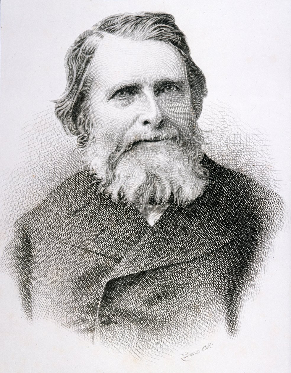 John Ruskin (1819-1900) portréja alkotó: C. Laurie