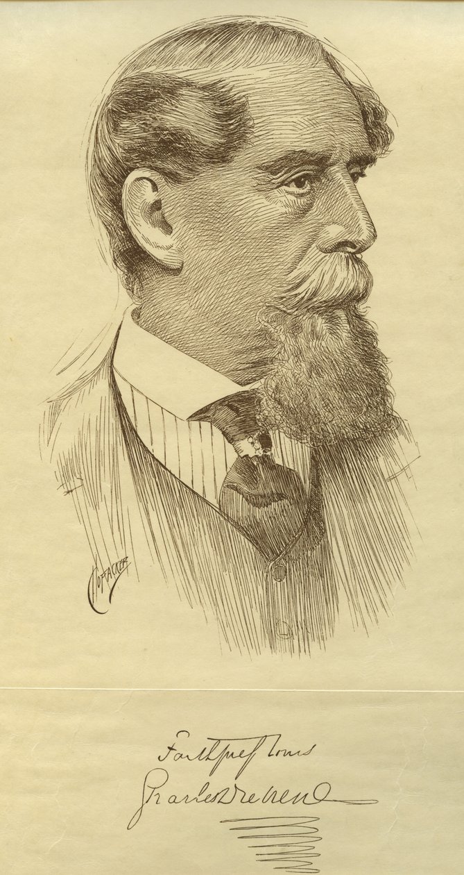 Charles Dickens, 1868 alkotó: C. O. Facker