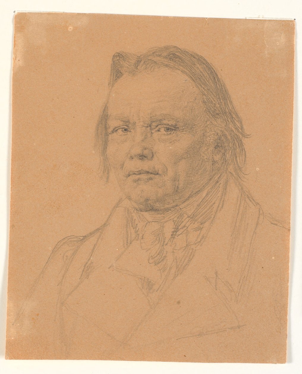 Portré az ezred állatorvosáról, J.C. barátja alkotó: C.A. Jensen