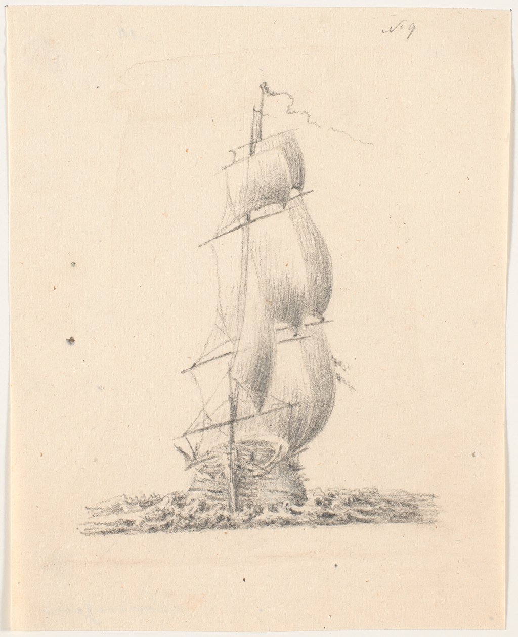 Marineskib alkotó: C.A. Lorentzen