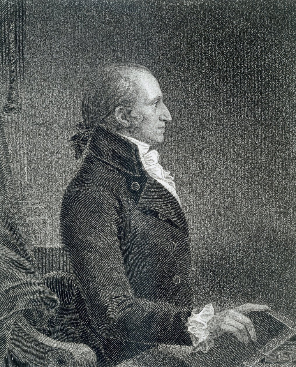 James Jackson tábornok, William A. Wilmer (1820-55 körül) metszete James Barton Longacre (1794-1869) eredeti festményének másolata után. alkotó: C.B.J.F. de Saint Memin