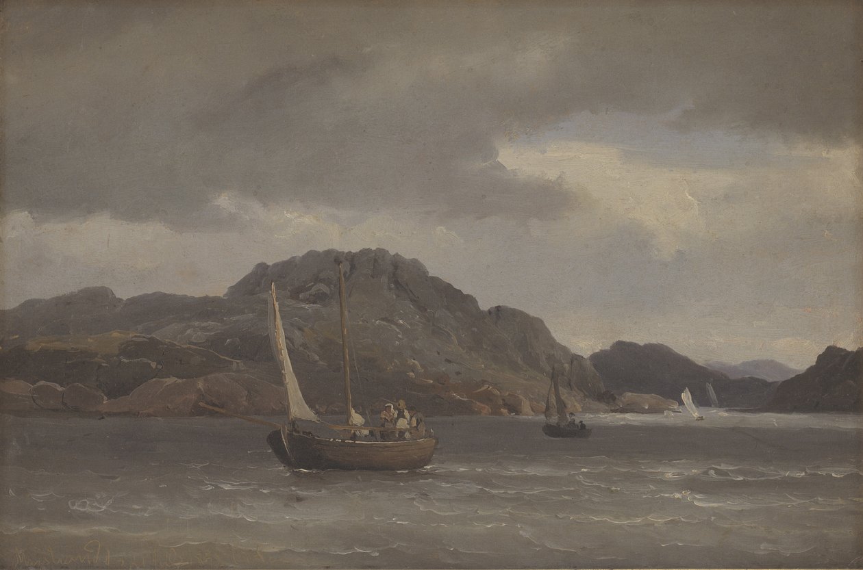 A Skerries Marstrandban. Svédország alkotó: C.F. Sørensen