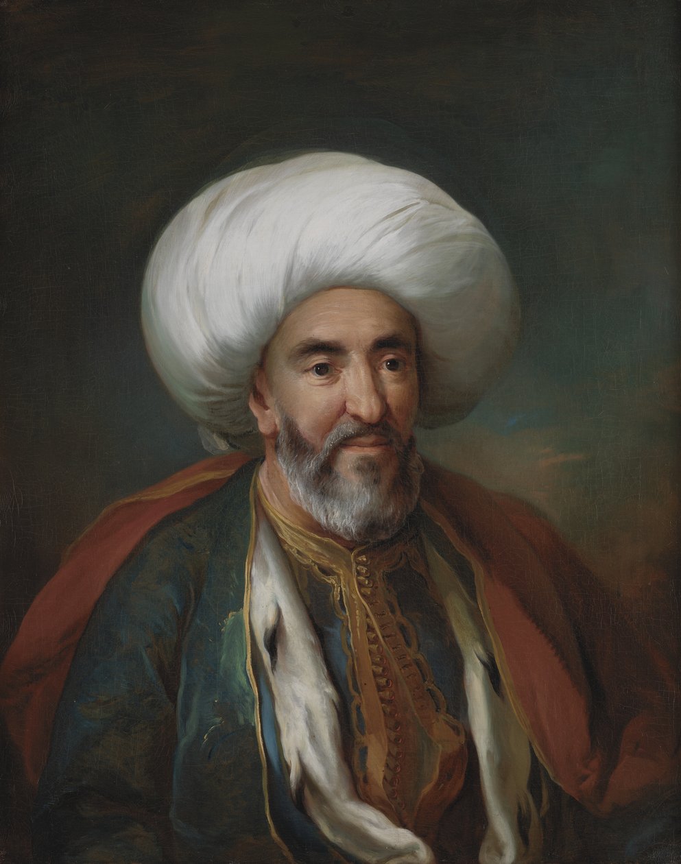Mahmúd Agas, Tripoli nagykövetének portréja alkotó: C.G. Pilo