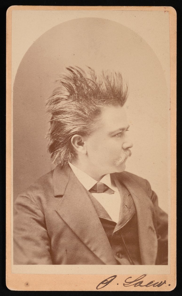 Oscar Loew portréja, 1876 körül. alkotó: CH McCallister