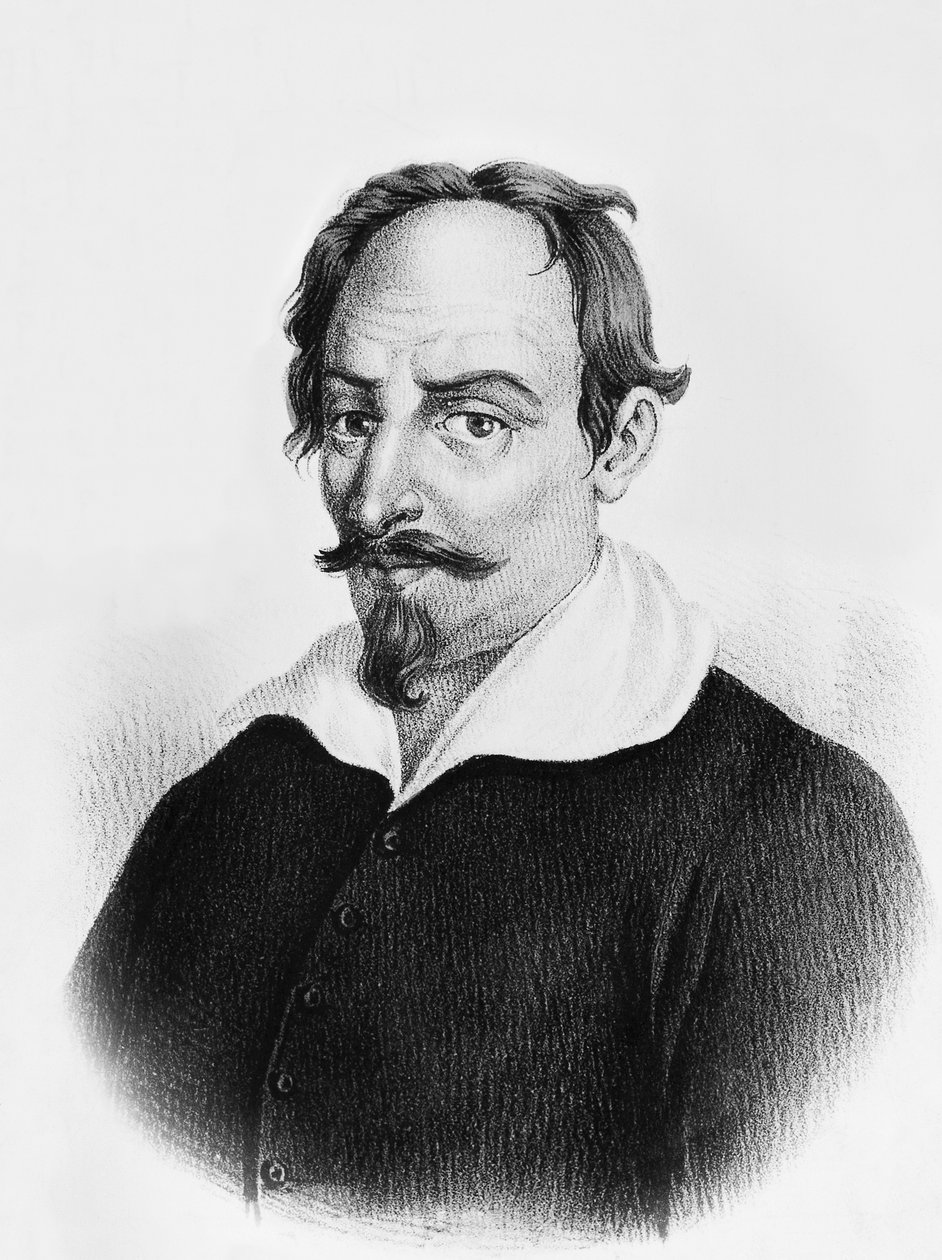 Alessandro Tassoni (1565-1635) olasz költő és író portréja, metszet alkotó: J.B. and Brown J. Rowbotham