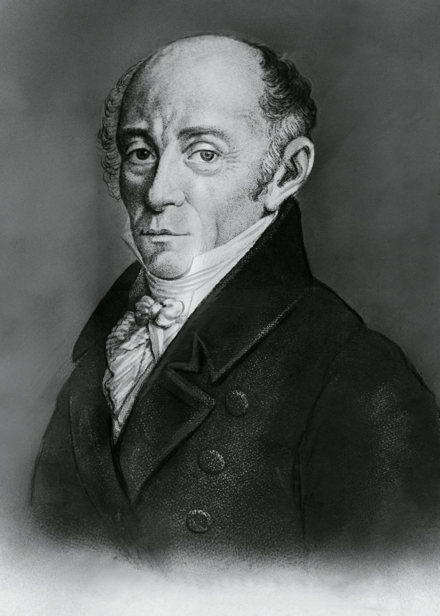 Muzio Clementi (1752-1832) olasz zeneszerző és zongoraművész portréja, metszet alkotó: J.B. and Brown J. Rowbotham