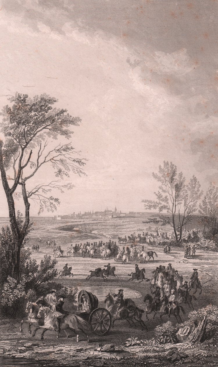 Conde városának bevétele XIV. Lajos által, április 26. alkotó: J.B. and Brown J. Rowbotham