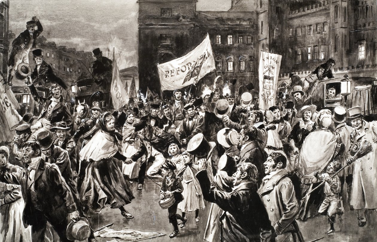 Nagy-Britannia miniszterelnökei: (Charles Grey) alkotó: C.L. Doughty
