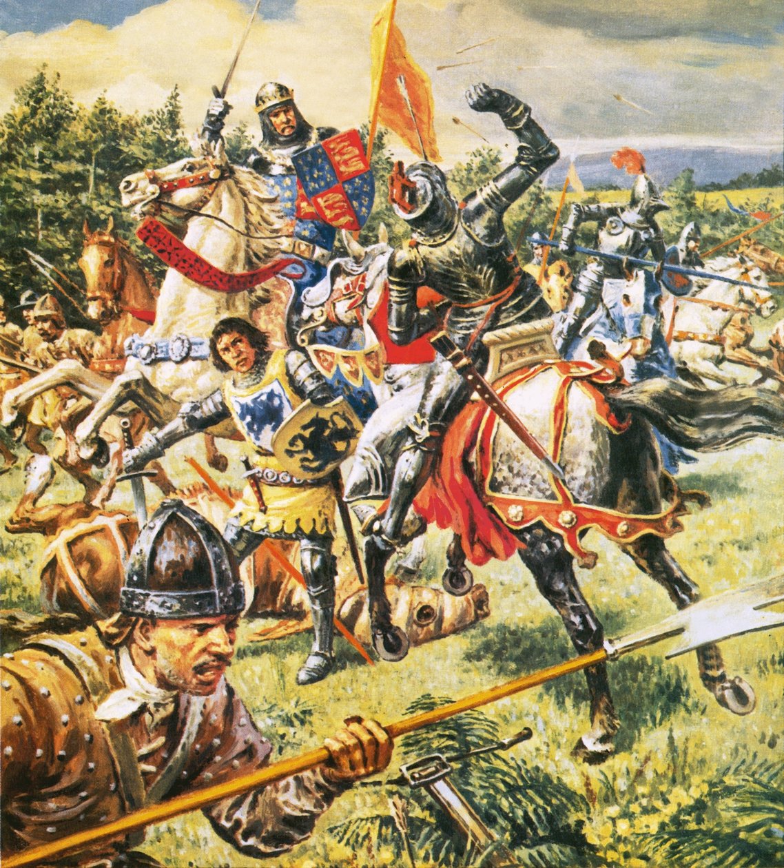 Angliai IV. Henrik (litográfia) alkotó: C.L. Doughty