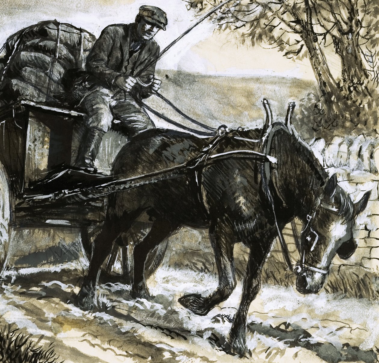 A lovak alultápláltak és túlhajszoltak voltak alkotó: C.L. Doughty