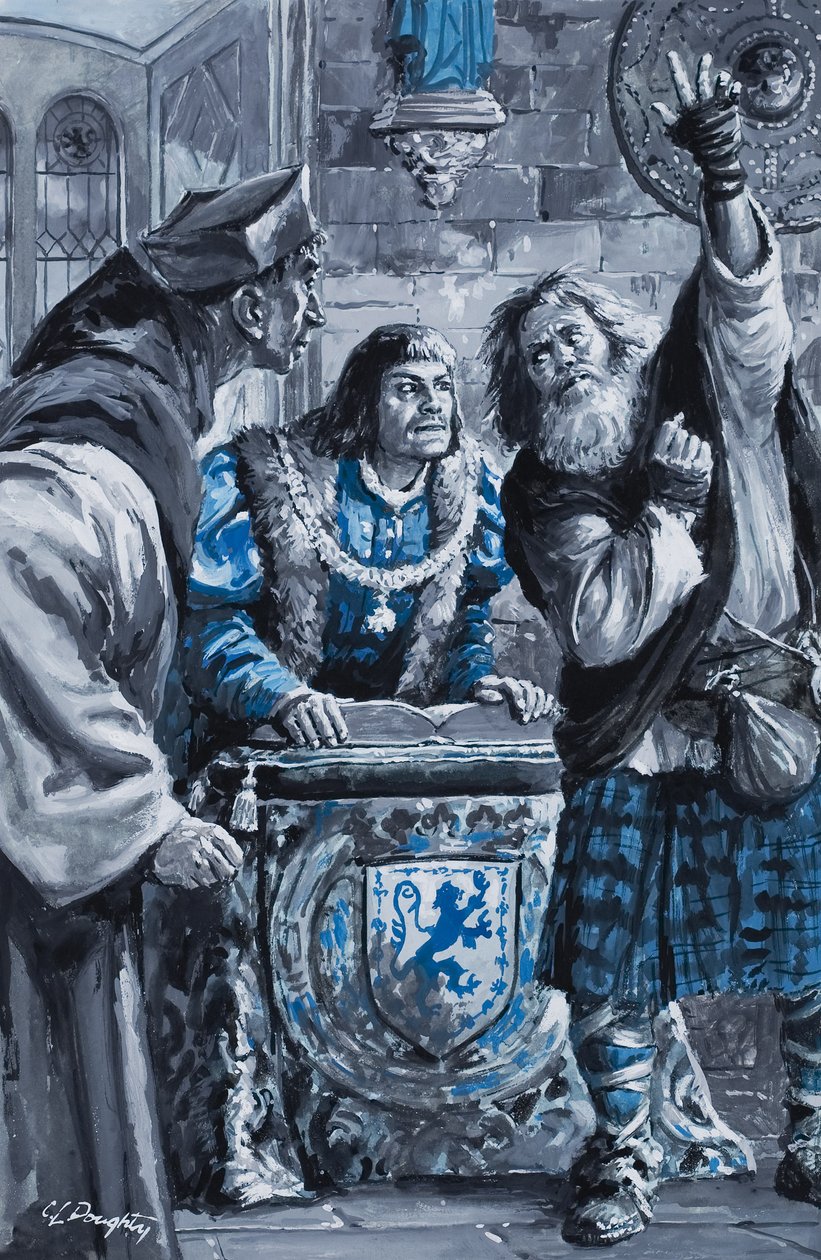 VII. Henrik király (gouache, papír) alkotó: C.L. Doughty