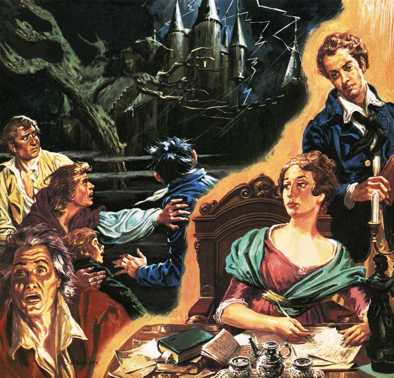 A morbidság úrnője alkotó: C.L. Doughty