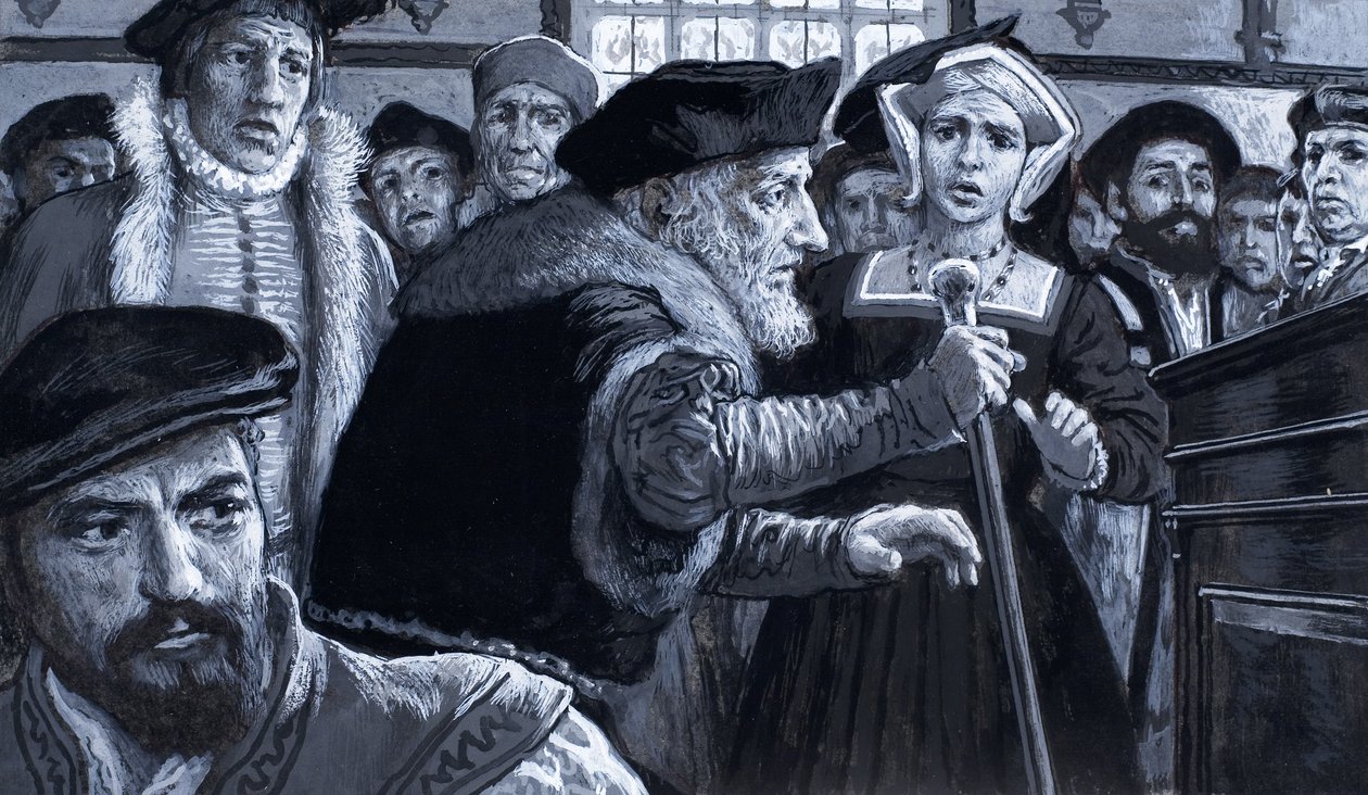 Tárgyaláson: A "szent", aki szembeszállt a királlyal alkotó: C.L. Doughty