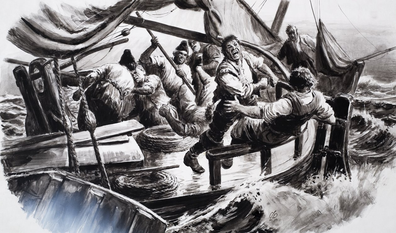 A harcoló halászok alkotó: C.L. Doughty