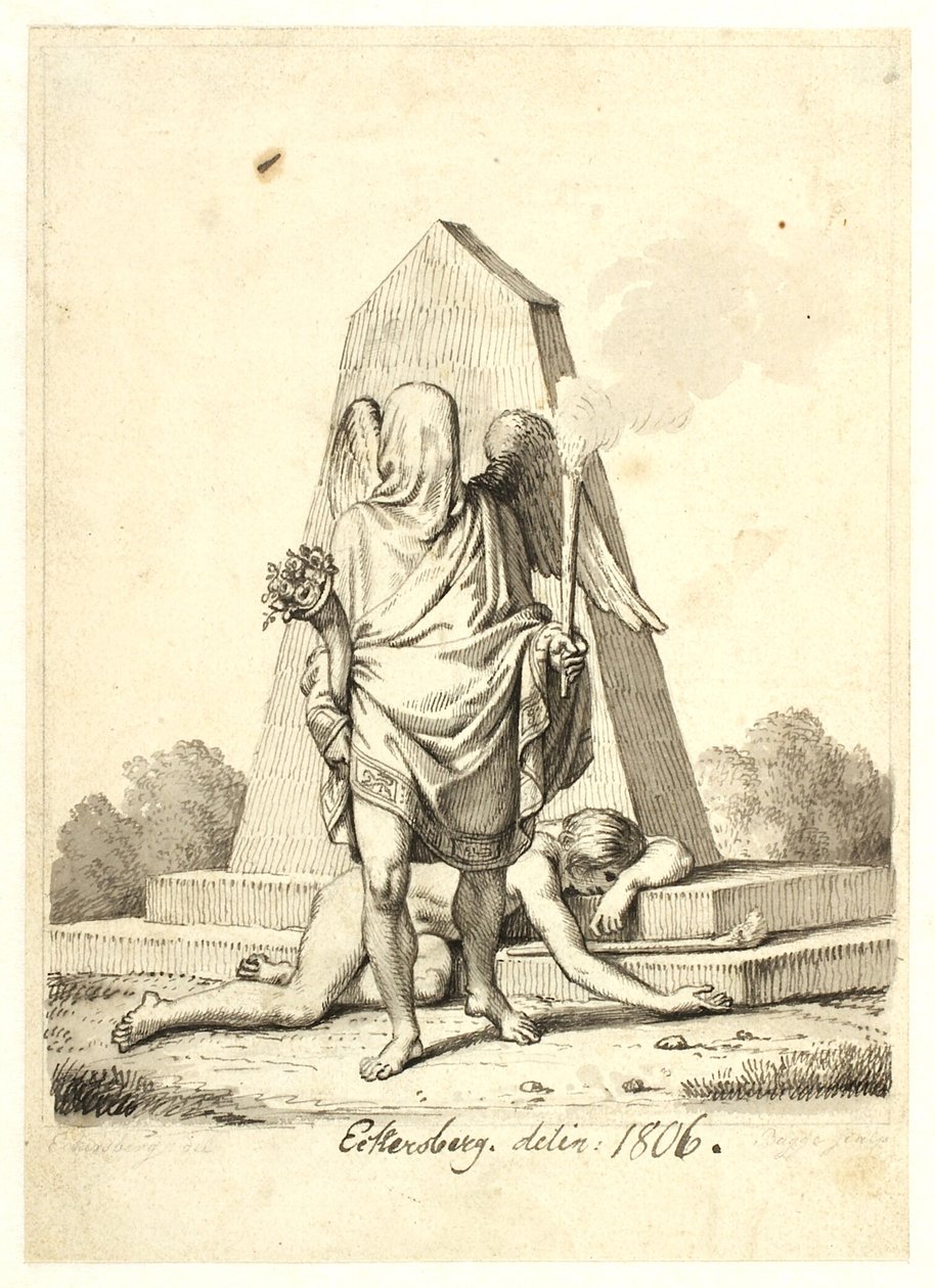 "A jövő" alkotó: Christoffer Wilhelm Eckersberg