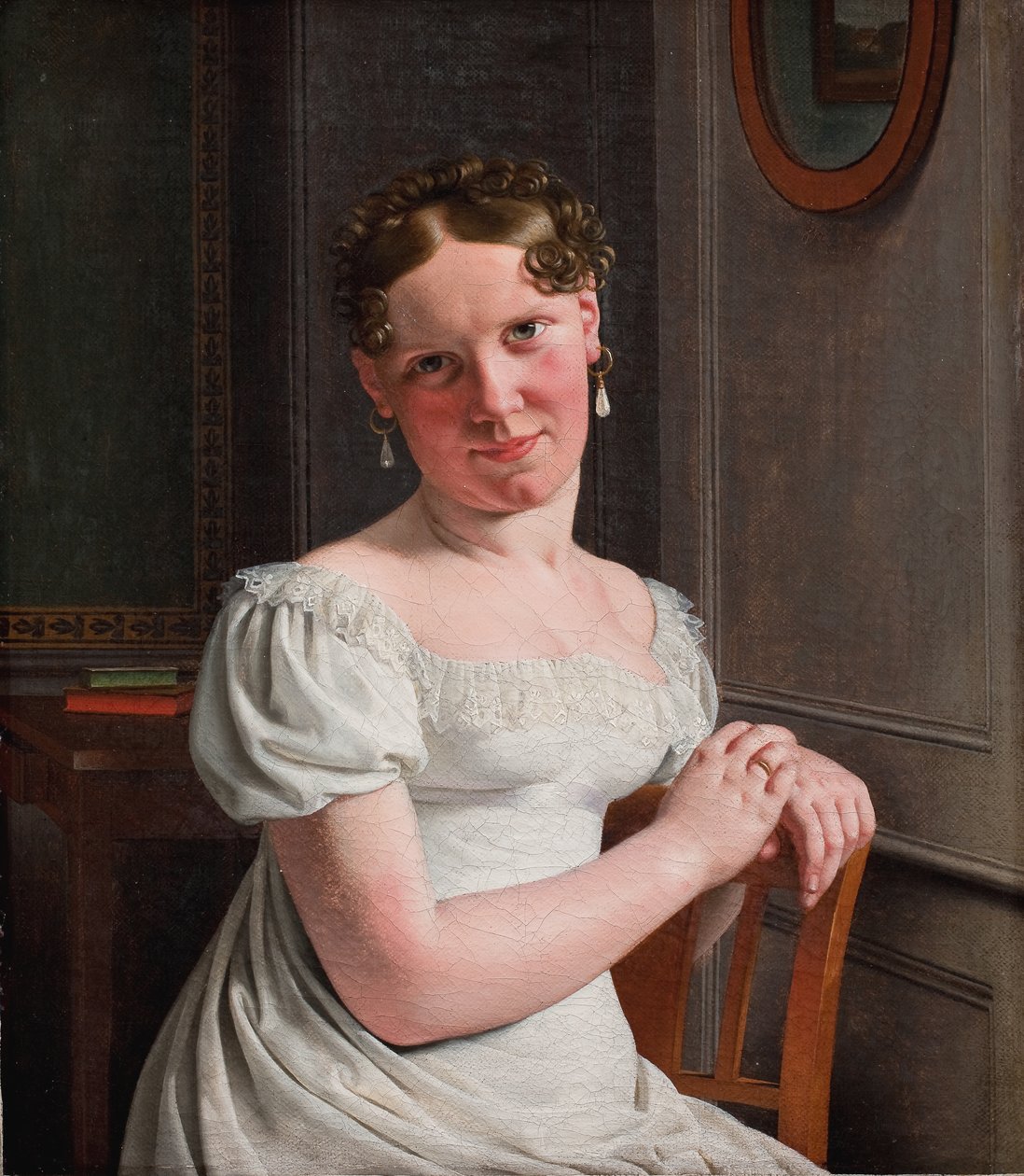 Julie Eckersberg, szül.: Juel, a művész második felesége alkotó: Christoffer Wilhelm Eckersberg