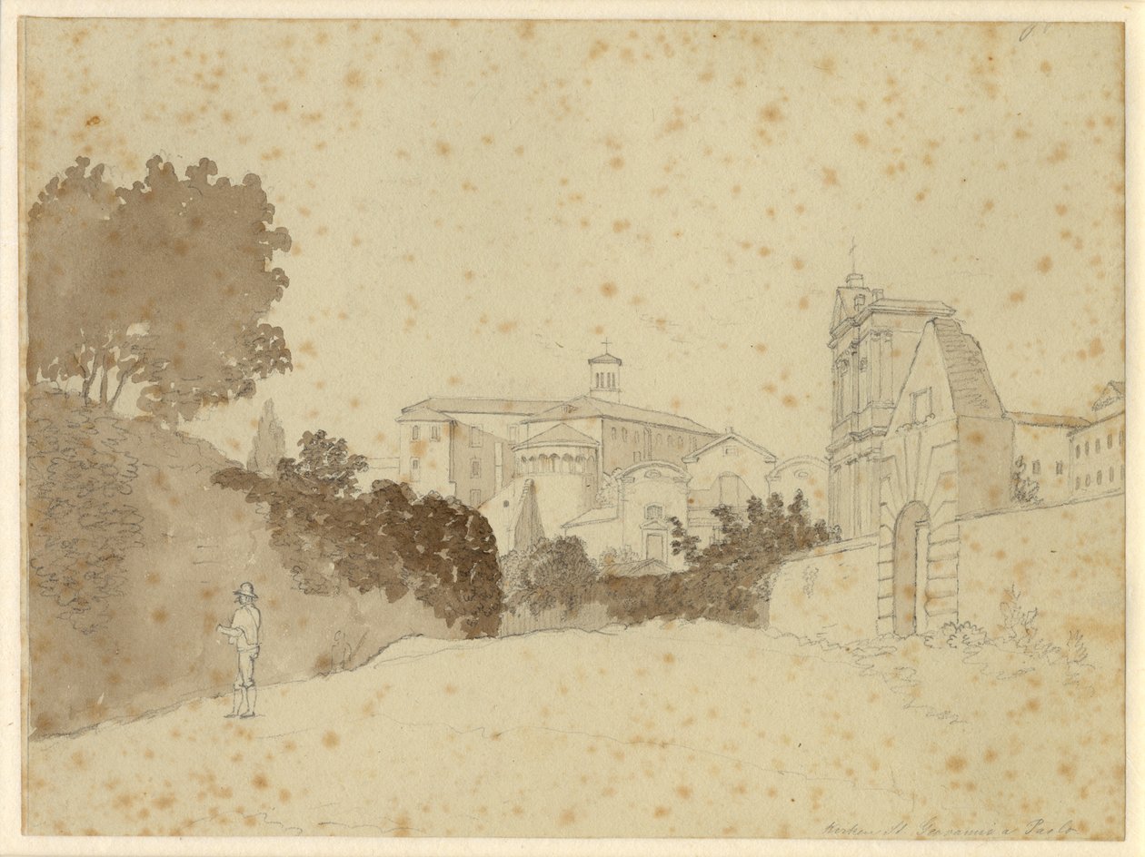 A Szent Szt. Giovanni és Paolo alkotó: Christoffer Wilhelm Eckersberg