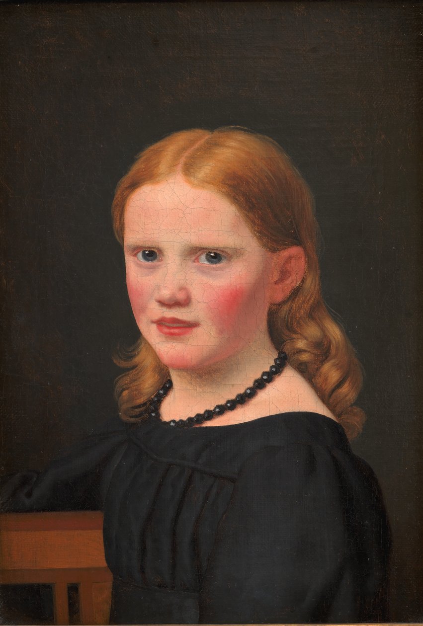A művész lánya, Emilie alkotó: Christoffer Wilhelm Eckersberg