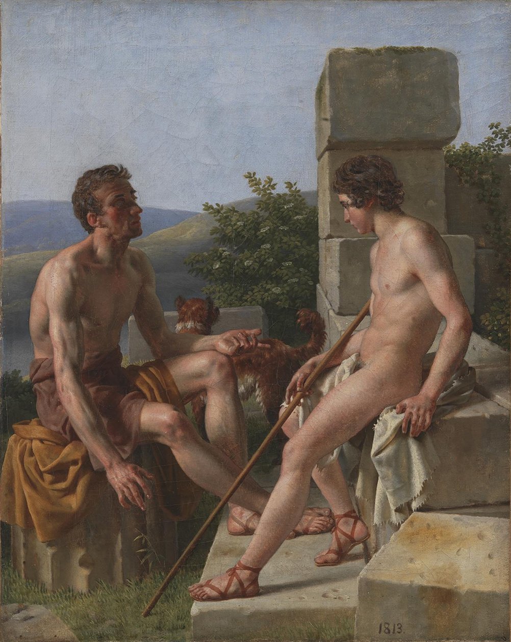 Két pásztor alkotó: Christoffer Wilhelm Eckersberg