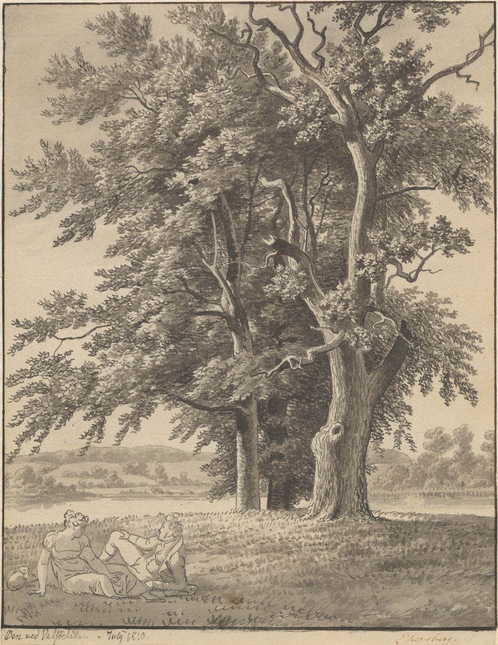 A sziget Valsølille-ben alkotó: Christoffer Wilhelm Eckersberg