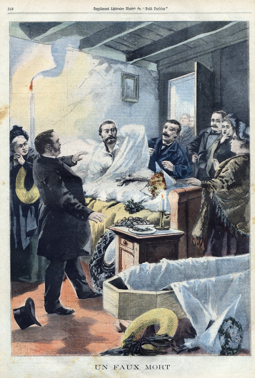 Egy hamis halott ember alkotó: C. A. & Crespin A. L. C (1859 1944) Andrieux