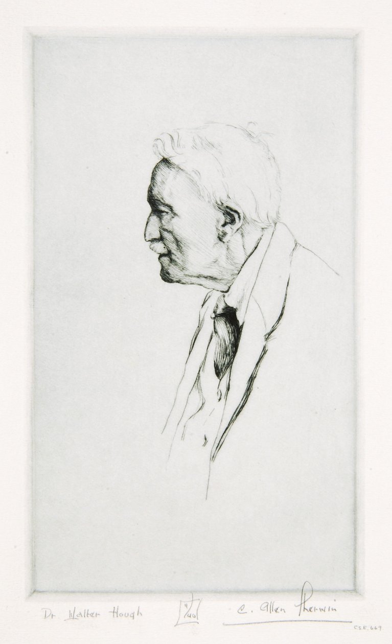 Dr. Walter Hough alkotó: C. Allen Sherwin