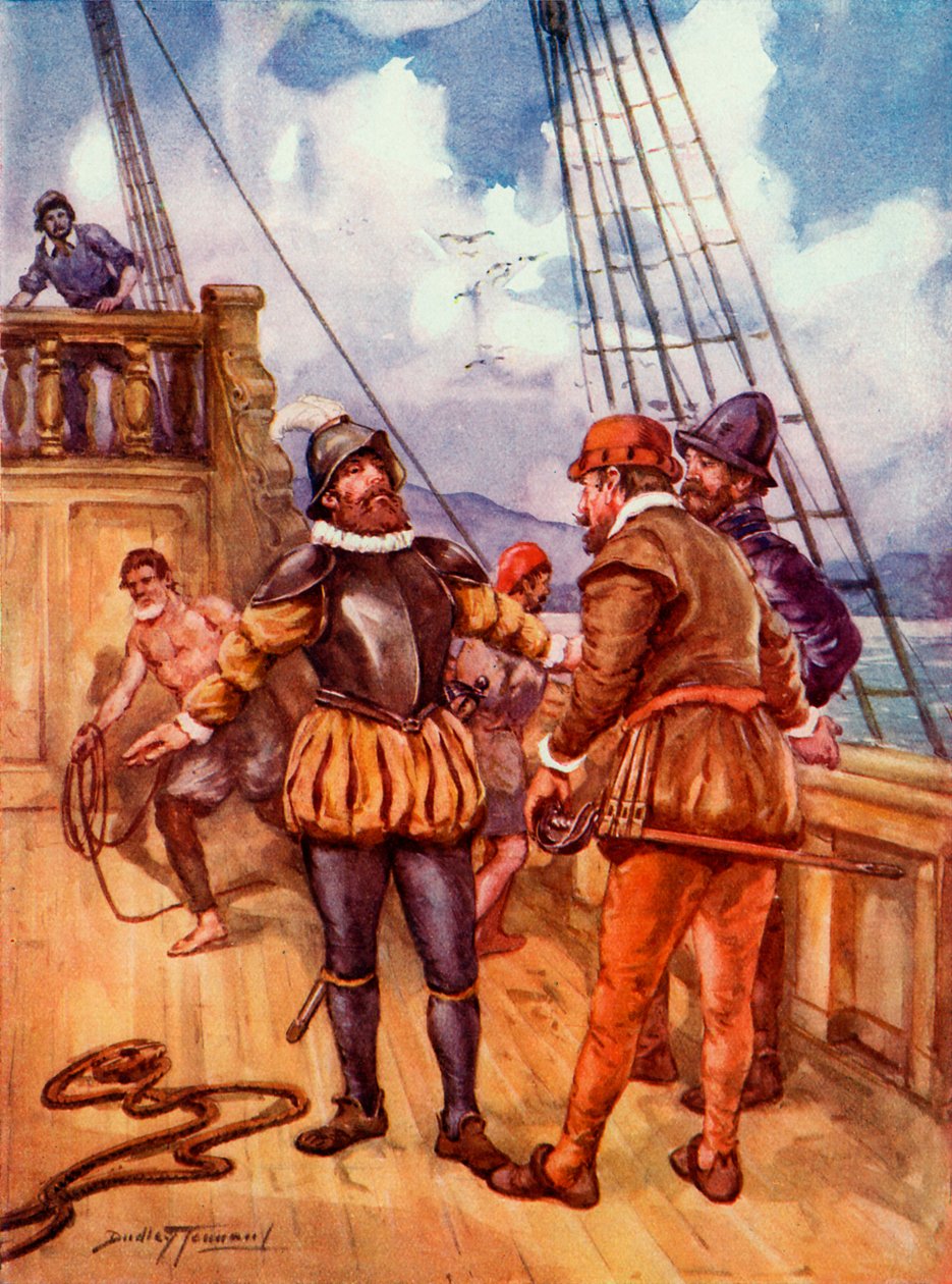 Ferdinand Magellán (nyomtatás) alkotó: C. Dudley (after) Tennant